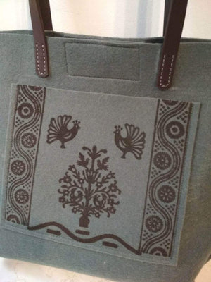 Ukrainian Vybiyka Felt Bags