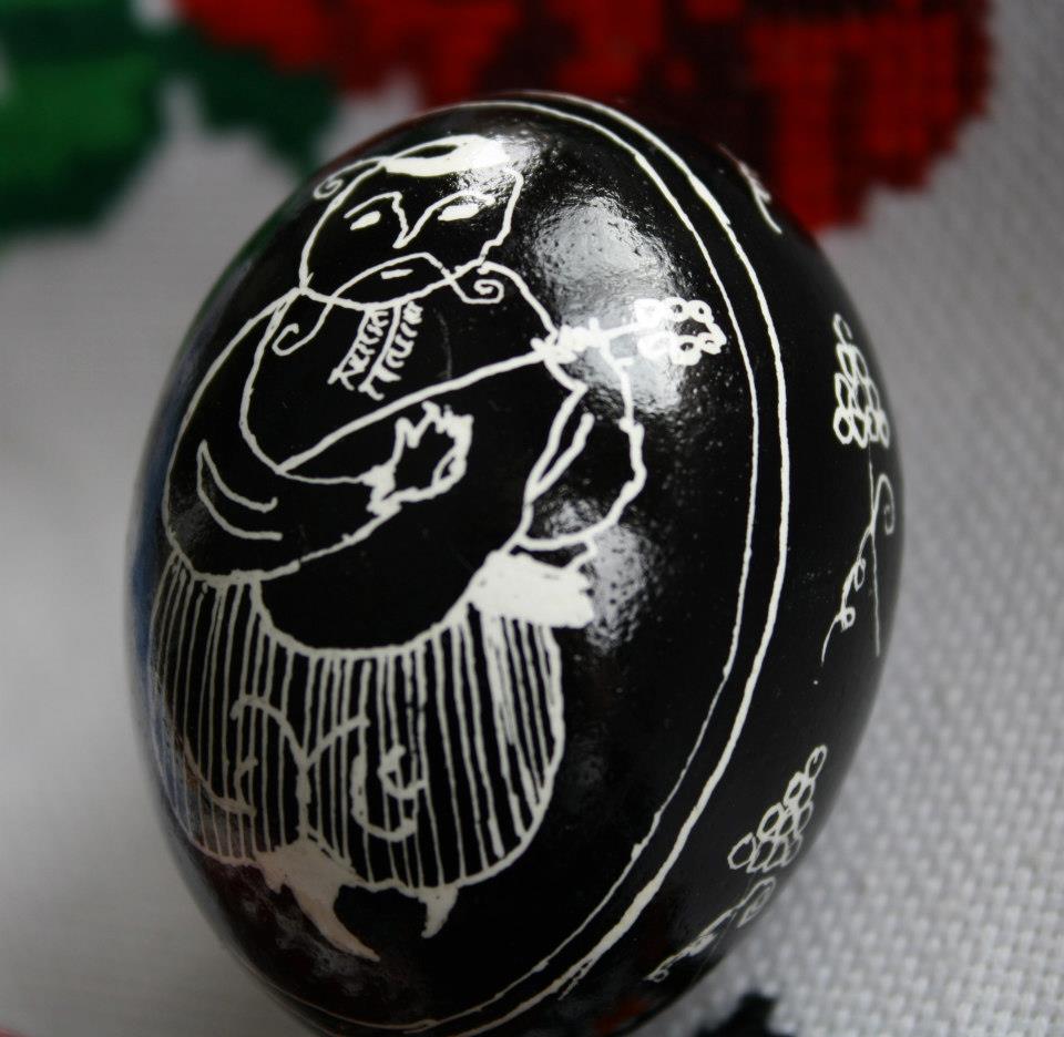 #04 Orca Black Pysanka Dye