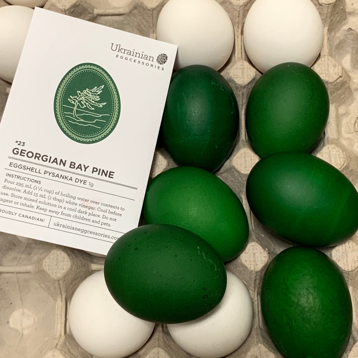 #23 Georgian Bay Pine Pysanka Dye