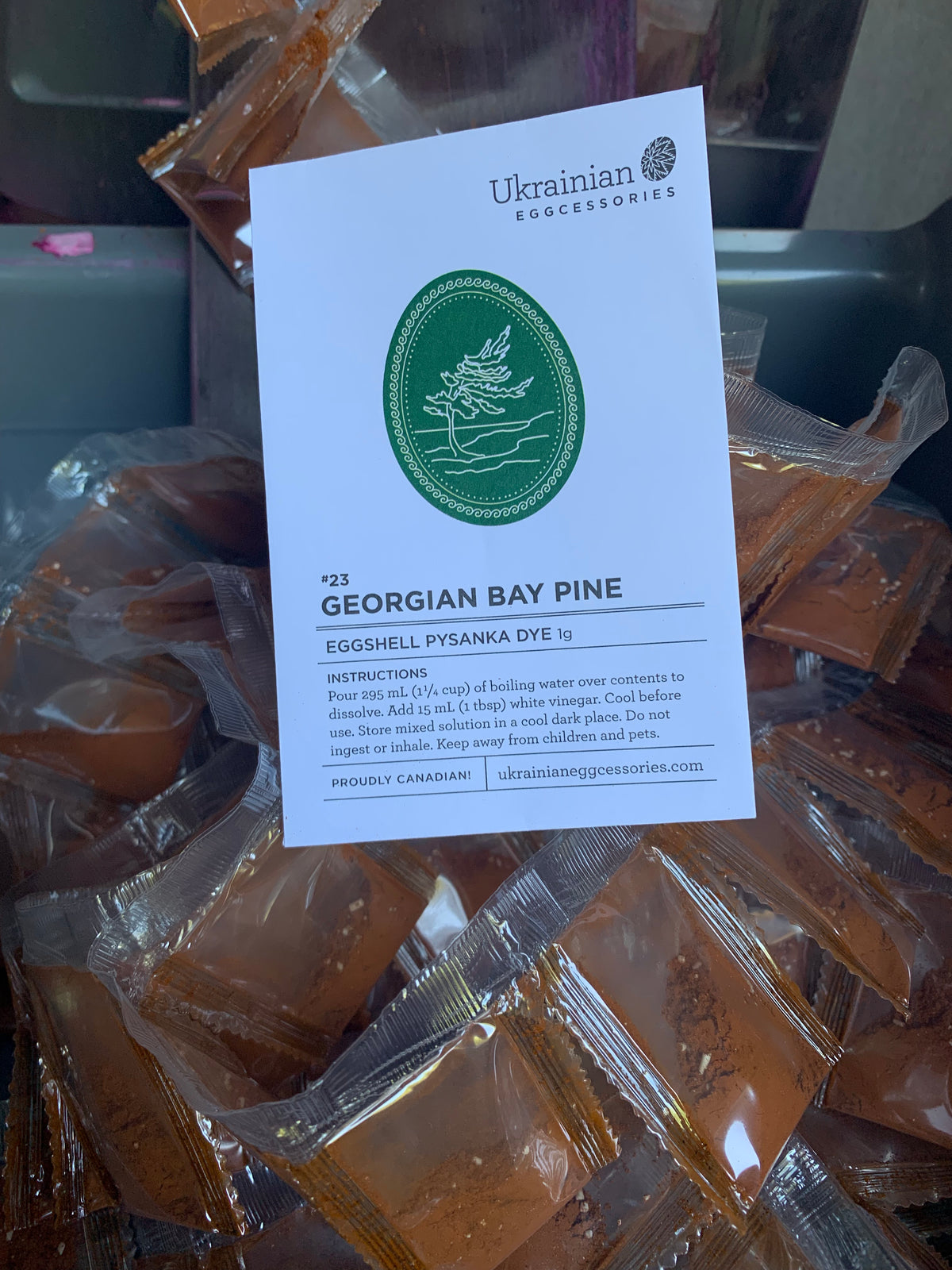 #23 Georgian Bay Pine Pysanka Dye