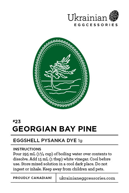 #23 Georgian Bay Pine Pysanka Dye