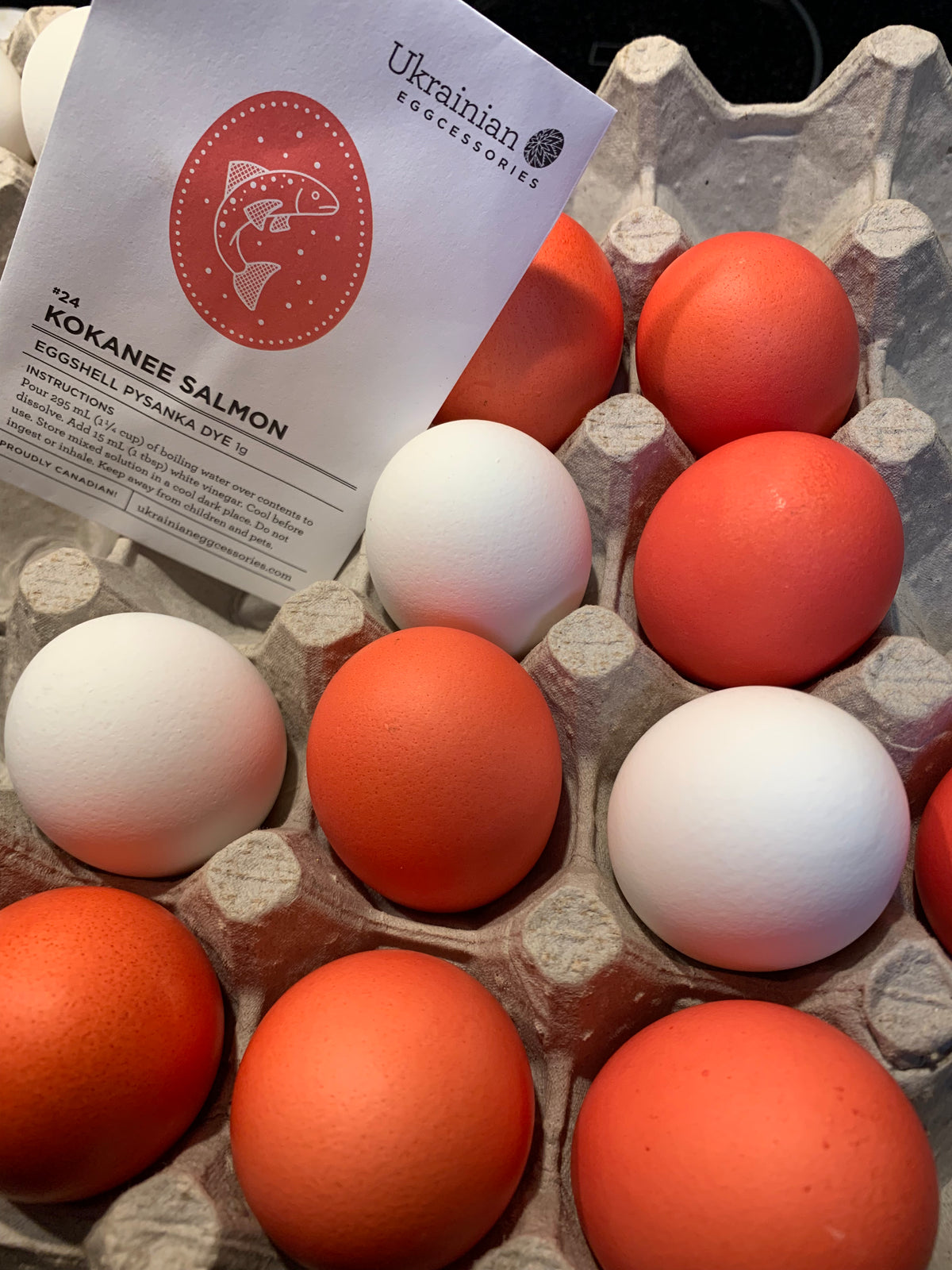 #24 Kokanee Salmon Pysanka Dye