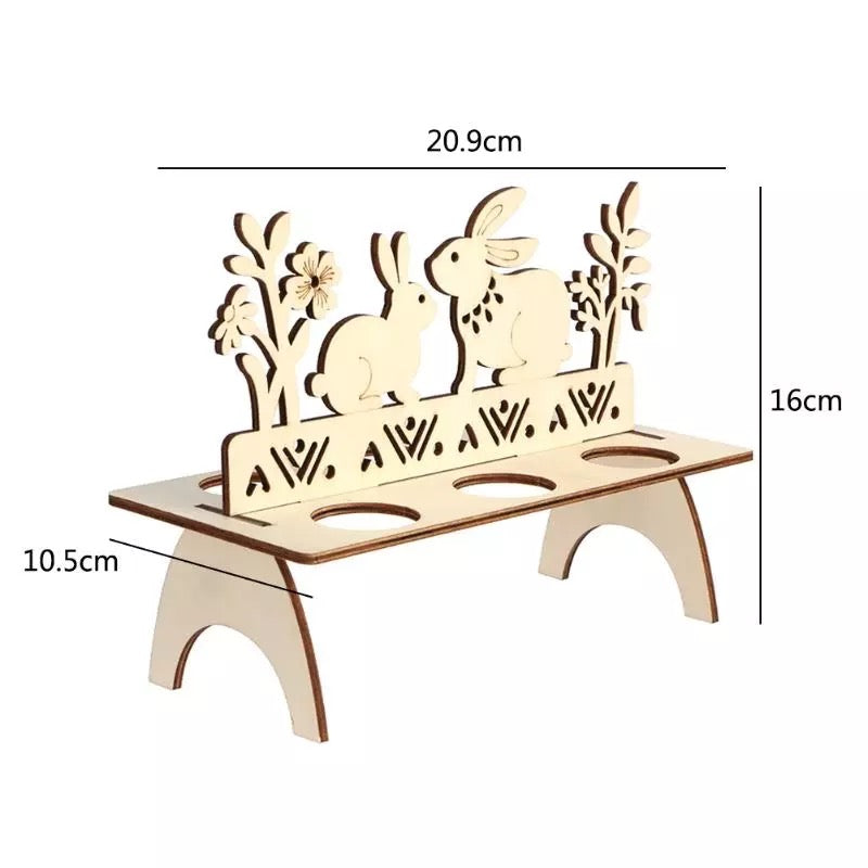 Egg Stand- 6-Egg "Bunny" Pysanky Stand