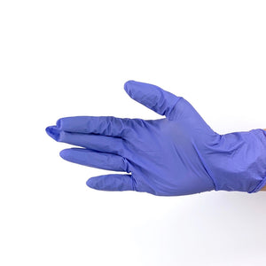 Gloves - Nitrile Gloves Blue - Women's Medium One Pair