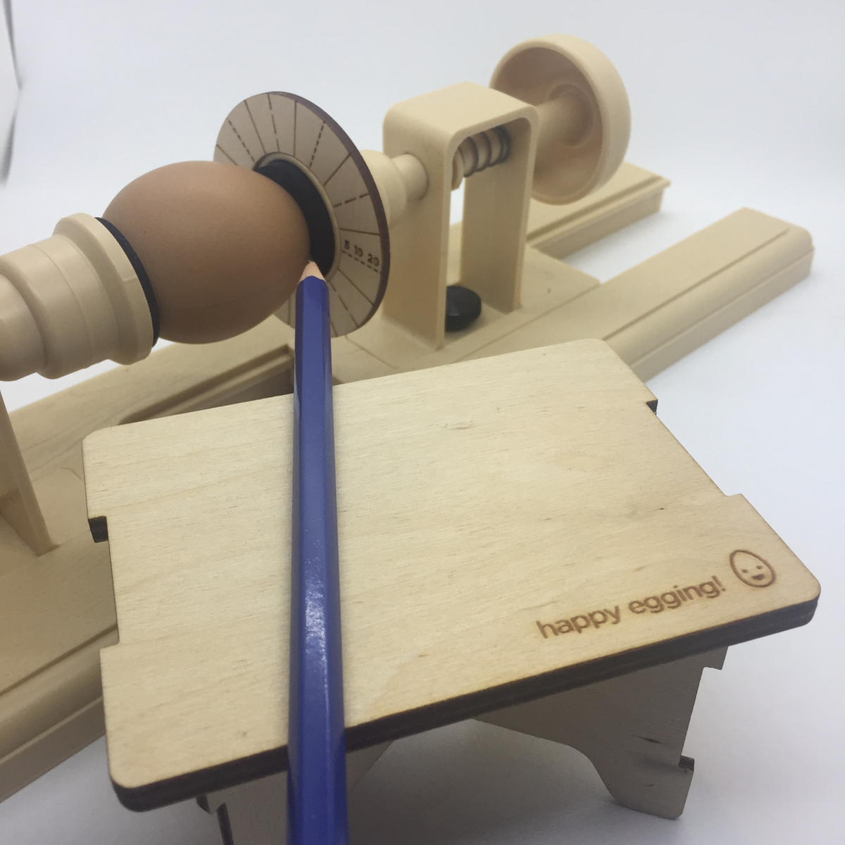 Happy Egging Self-Storing Lathe Table