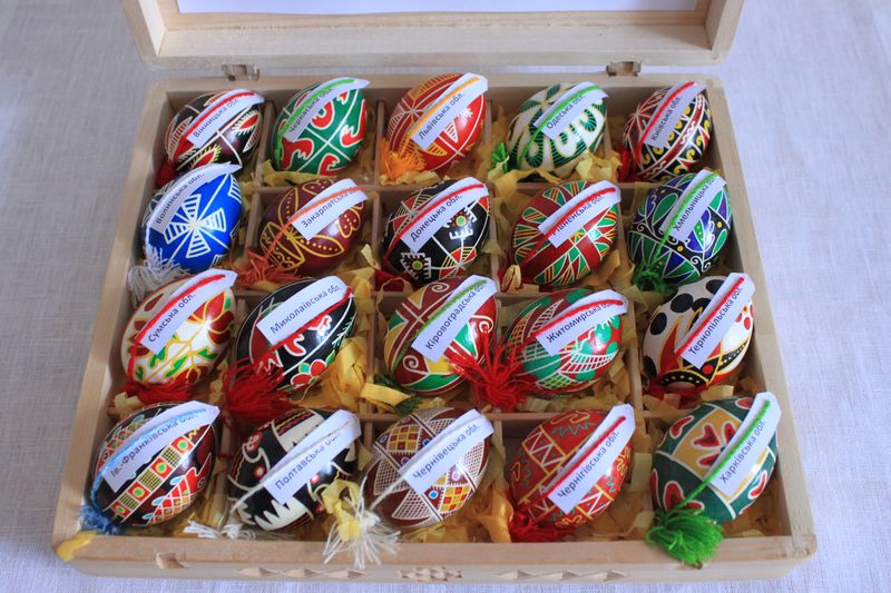 Pysanka of Ukraine Gift Set