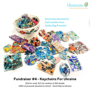 Fundraiser #4 - Keychains For Ukraine