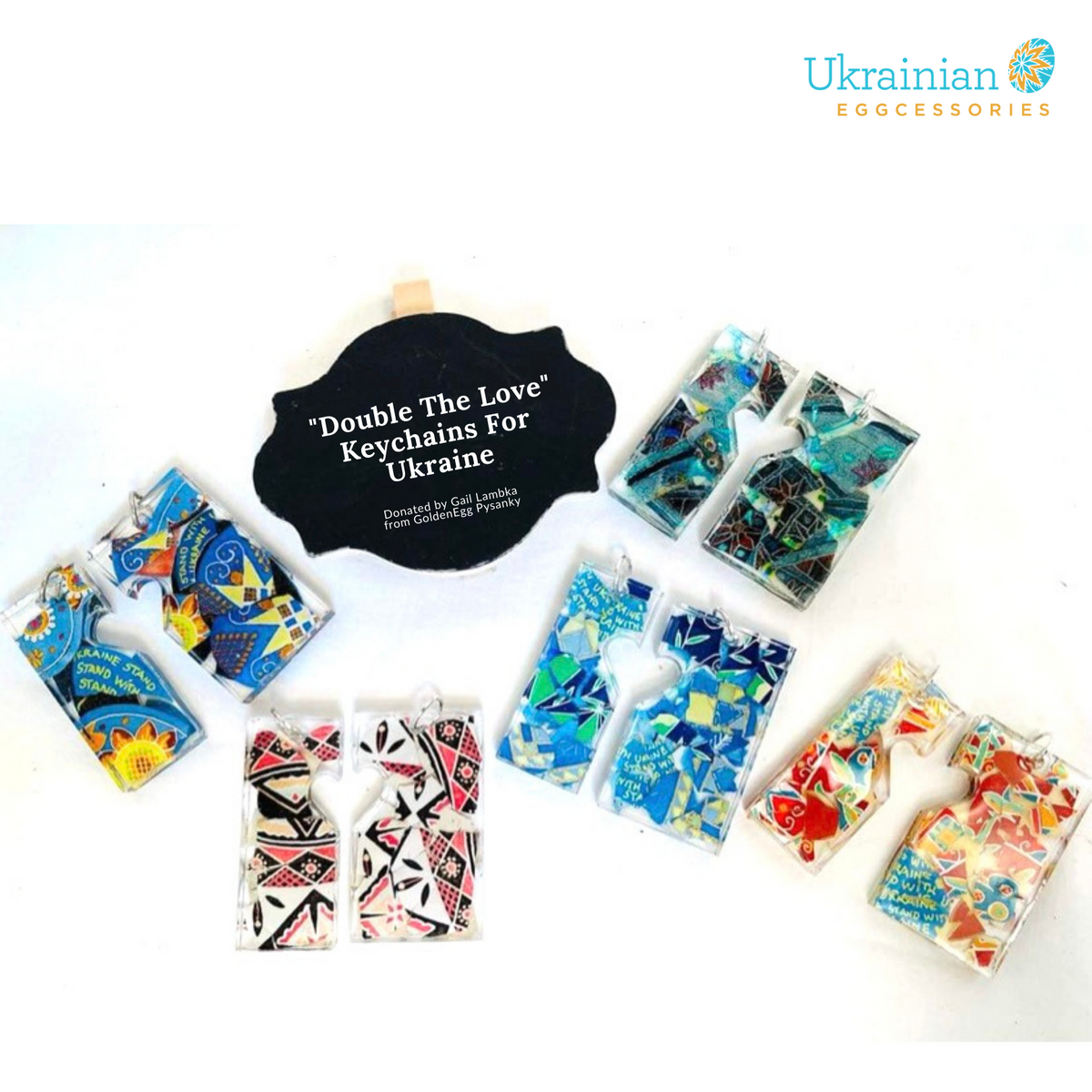 Fundraiser #4 - Keychains For Ukraine