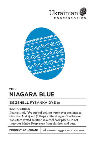 #06 Niagara Blue Pysanka Dye