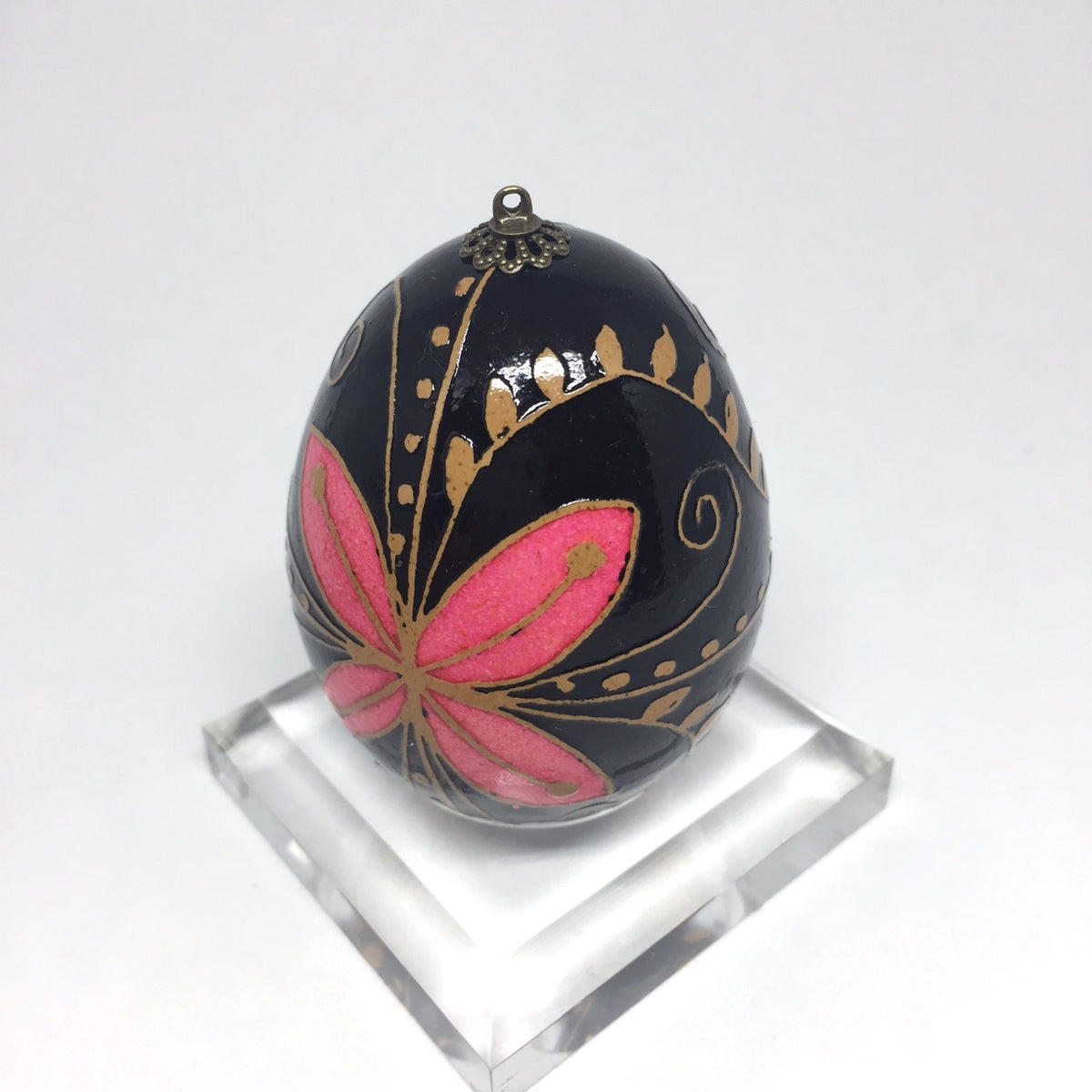 Egg Stand - Clear Acrylic Square Stand for Pysanky