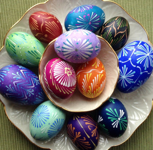 #22 - Secrets for Successful Lemko Drop Pull Pysanky with Basia Andrusko - Thursday July 23rd - 10:00am - 12:00pm