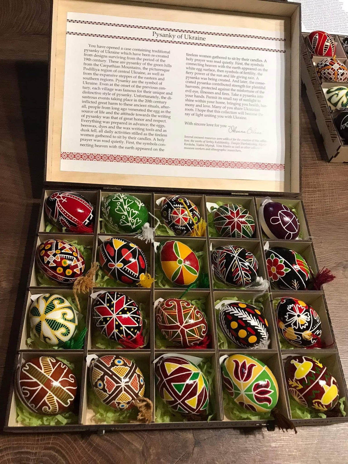 Pysanka of Ukraine Gift Set