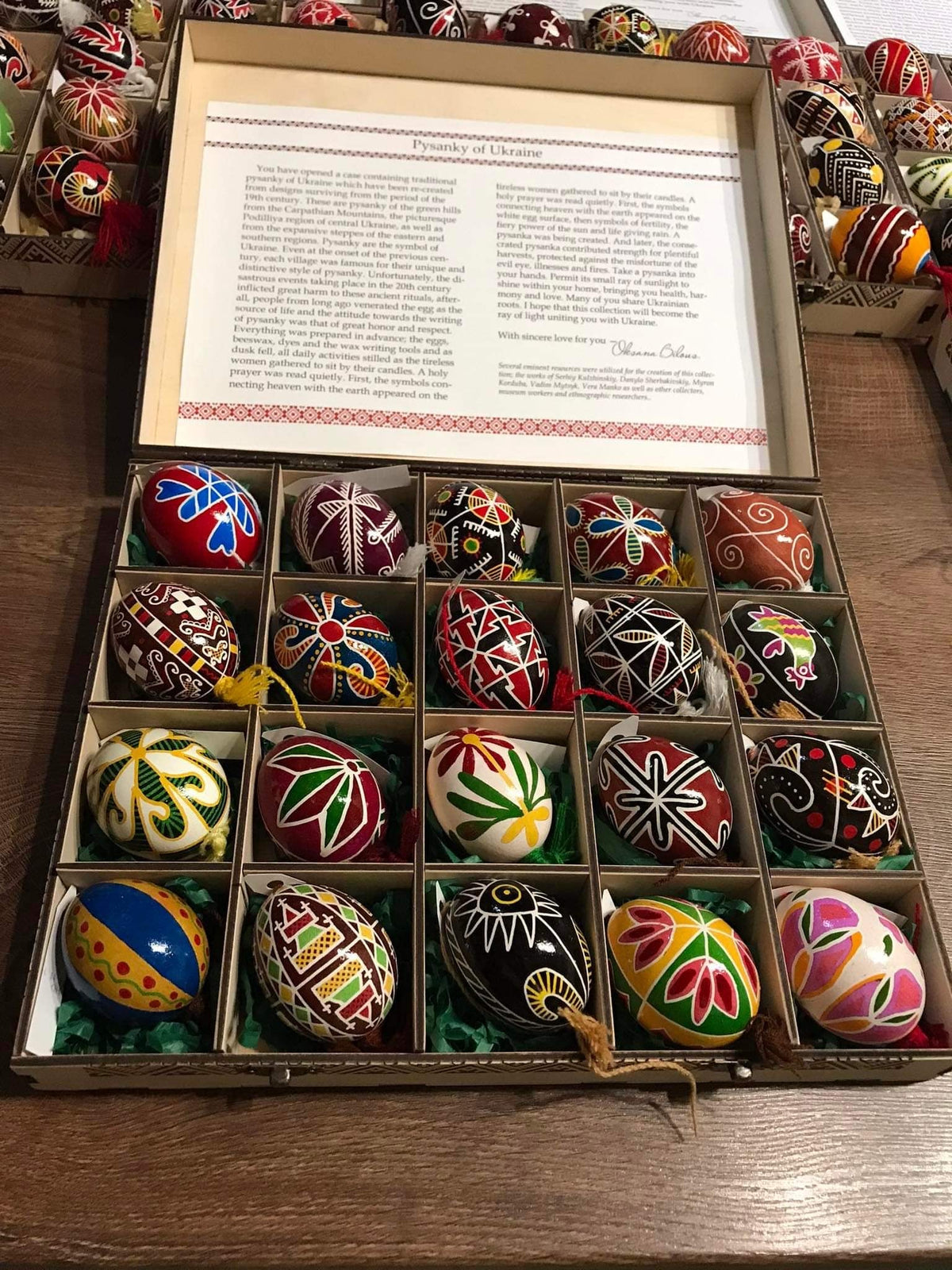 Pysanka of Ukraine Gift Set