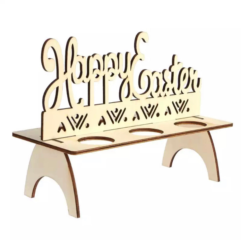 Egg Stand- 6-Egg "Happy Easter" Pysanky Stand