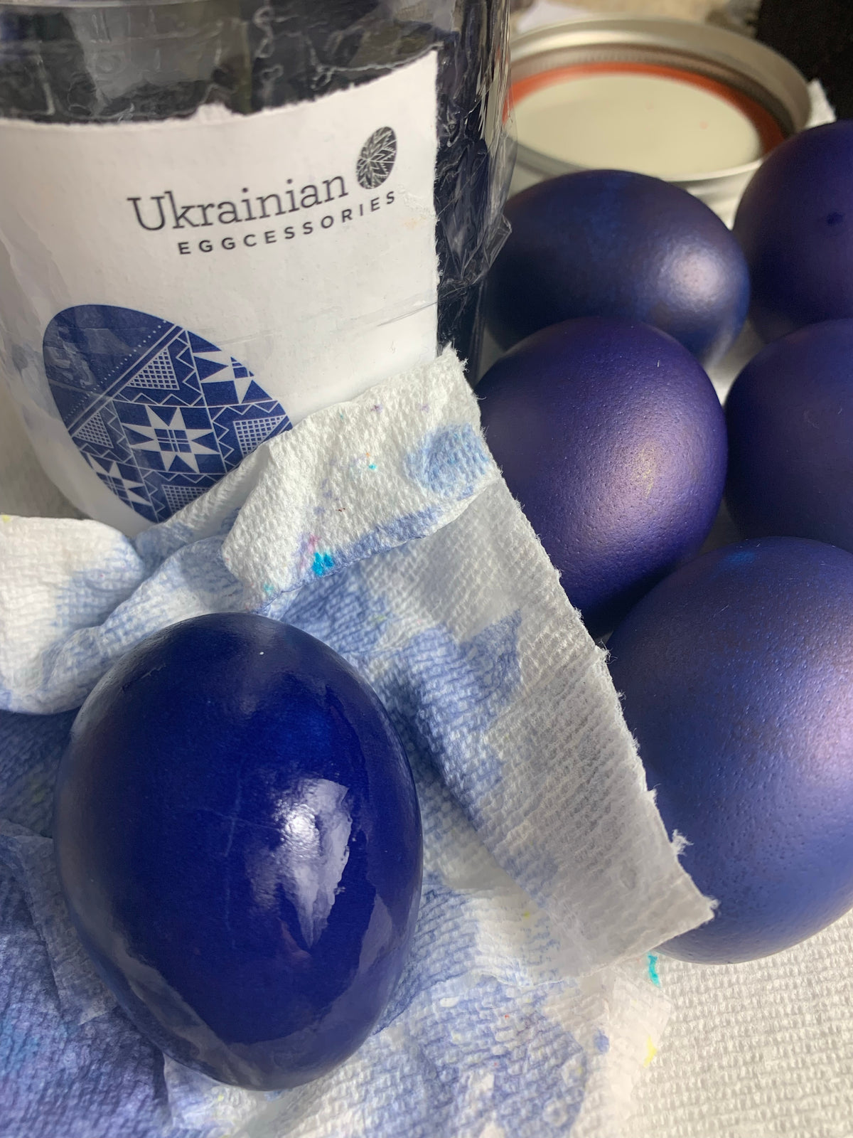 #14 Huron Blue Pysanka Dye
